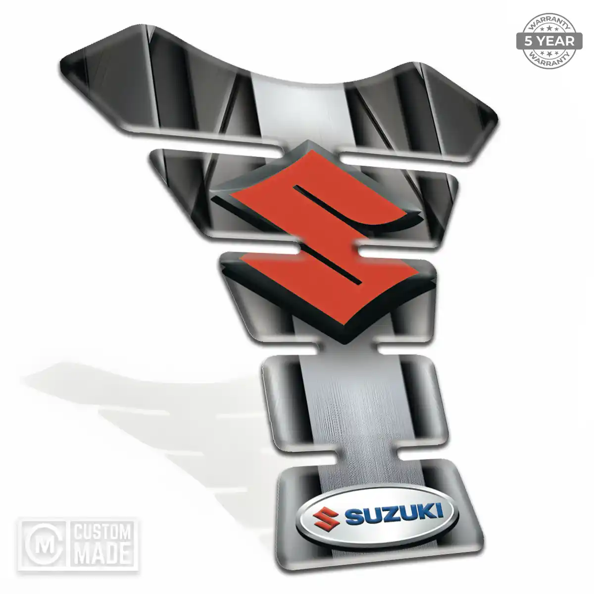 Suzuki Tank Fuse Pads Motorbike Sleek Style