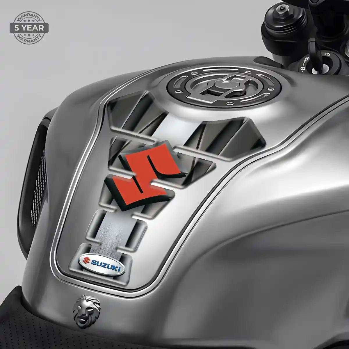 Suzuki Tank Fuse Pads Motorbike Sleek Style