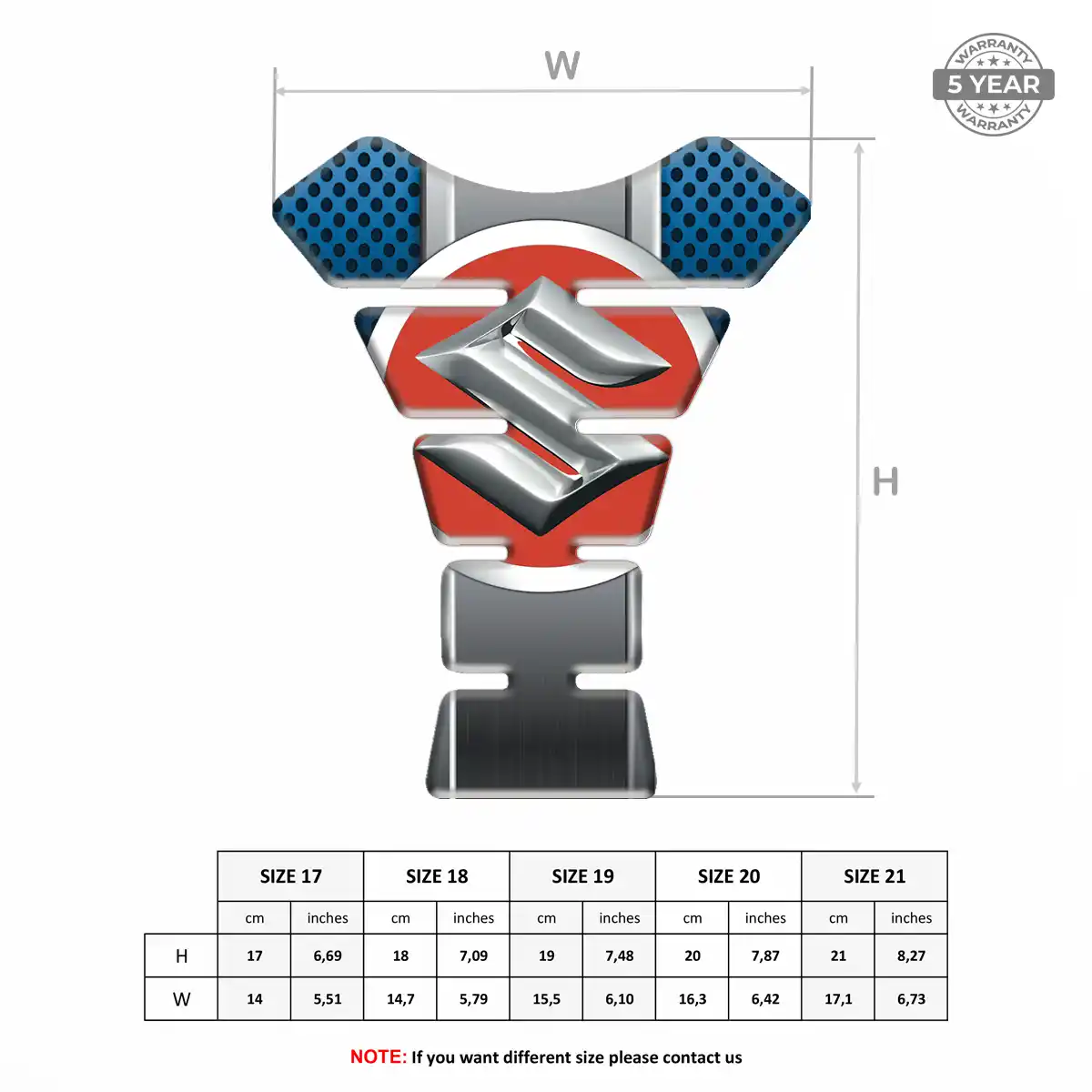 Suzuki Tank Fuse Pads Signature Grade