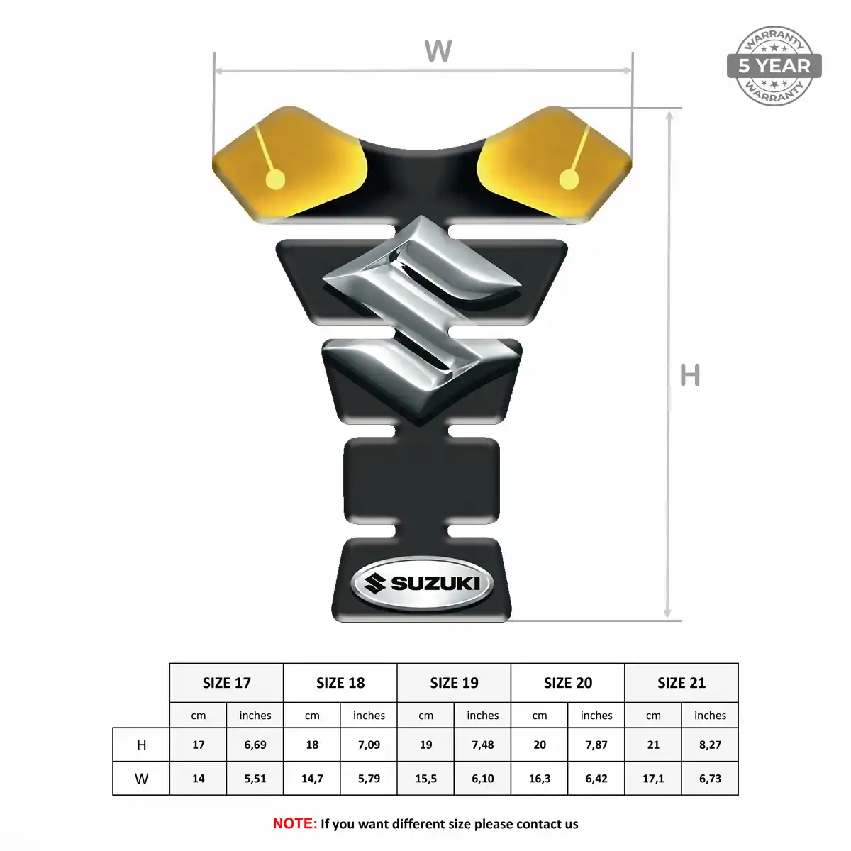 Suzuki Tank Fuse Pads Superior Craft