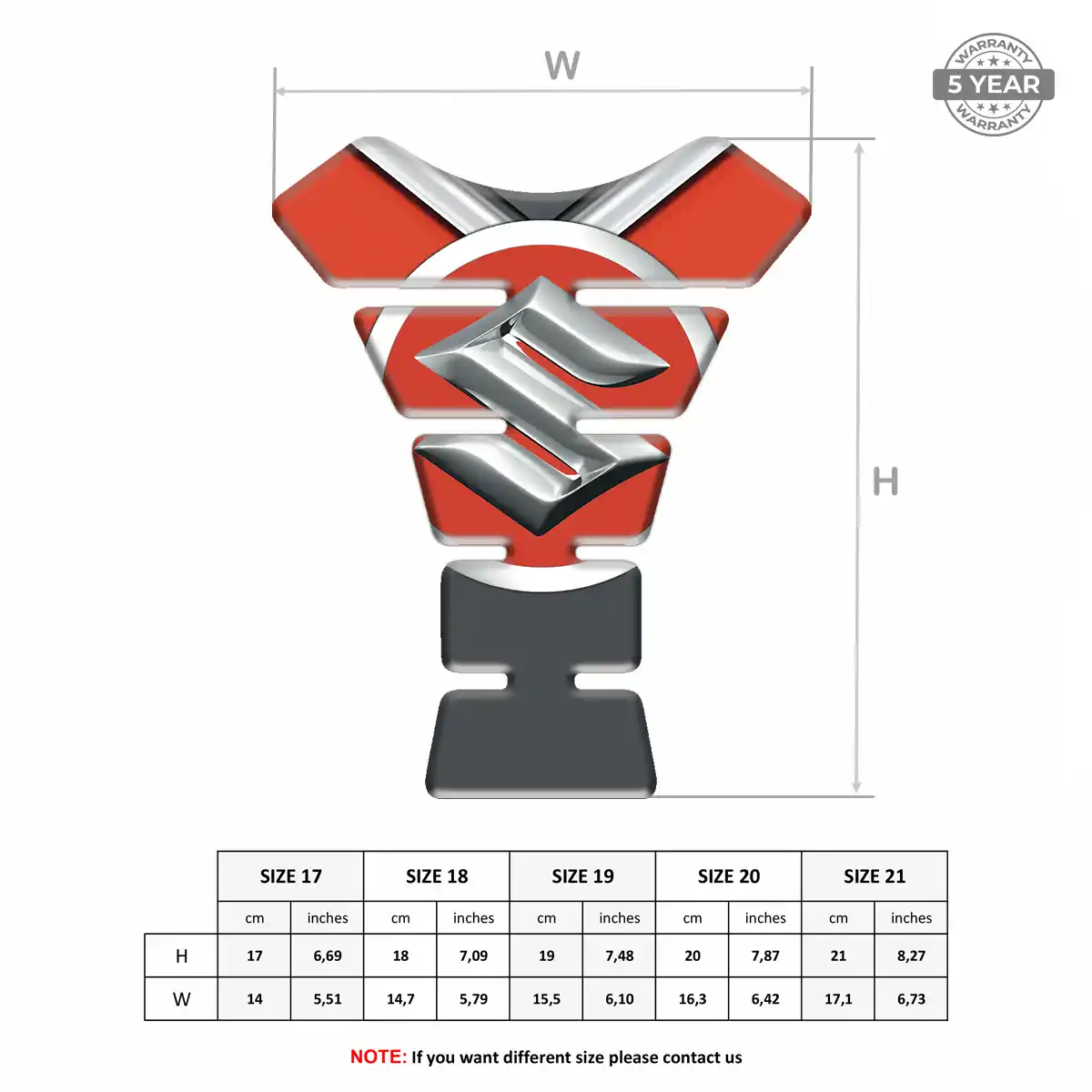 Suzuki Tank Fuse Protector Exclusive Series