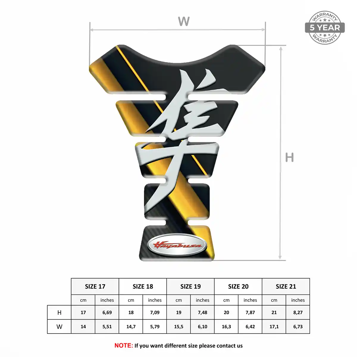 Suzuki Tank Fuse Protector Motorcycle Prestige Line