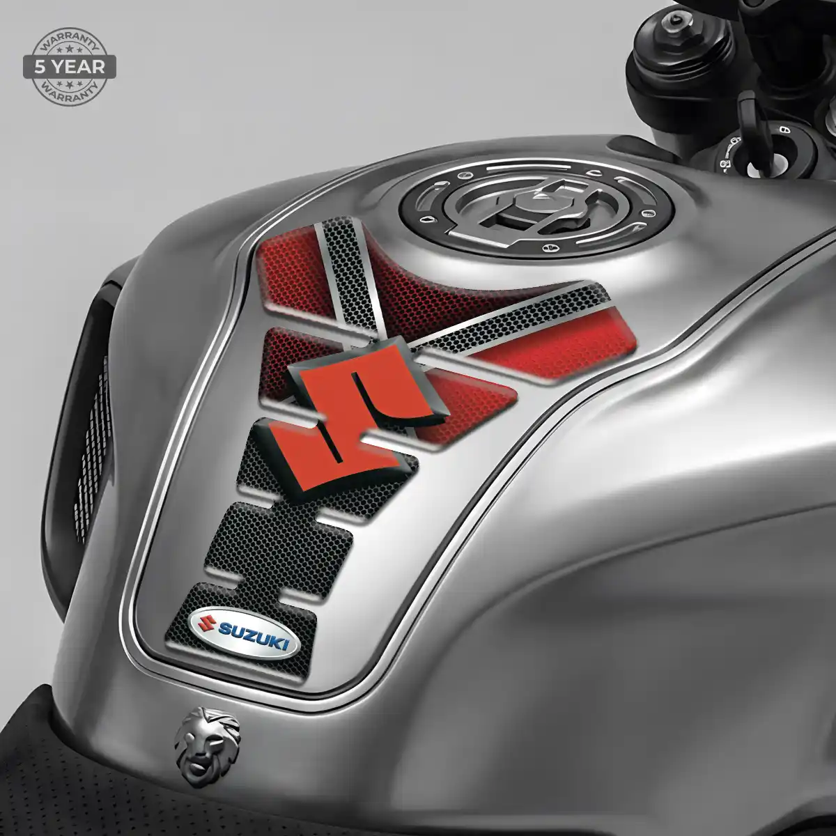 Suzuki Tank Fuse Protector Motorcycle Sleek Style