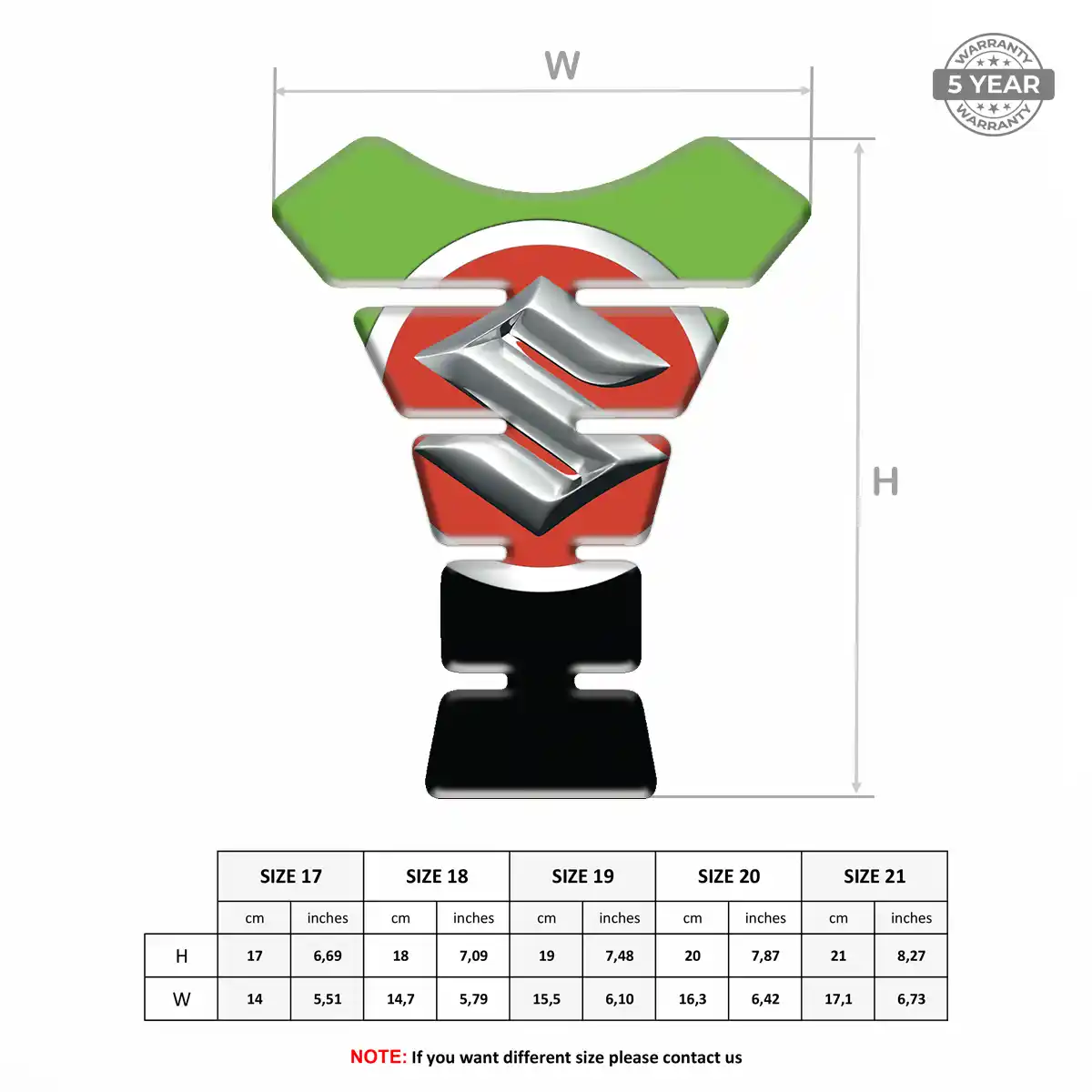 Suzuki Tank Fuse Protector Signature Grade