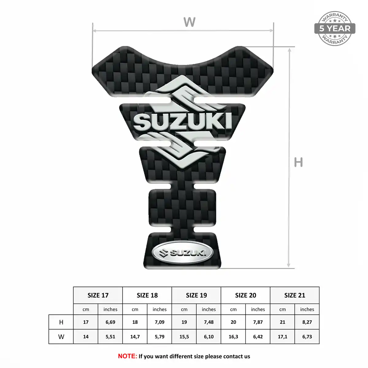 Suzuki Tank Fuse Signature Grade
