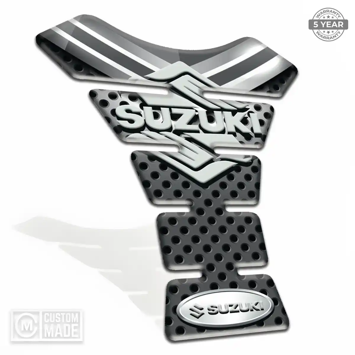 Suzuki Tank Grip Pad Refined Design