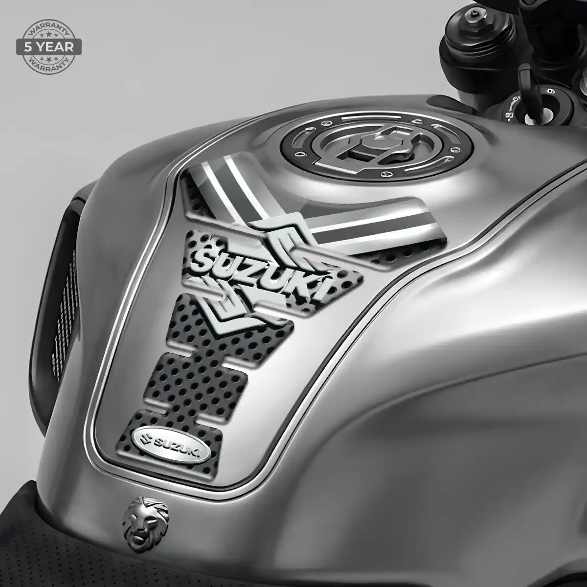 Suzuki Tank Grip Pad Refined Design