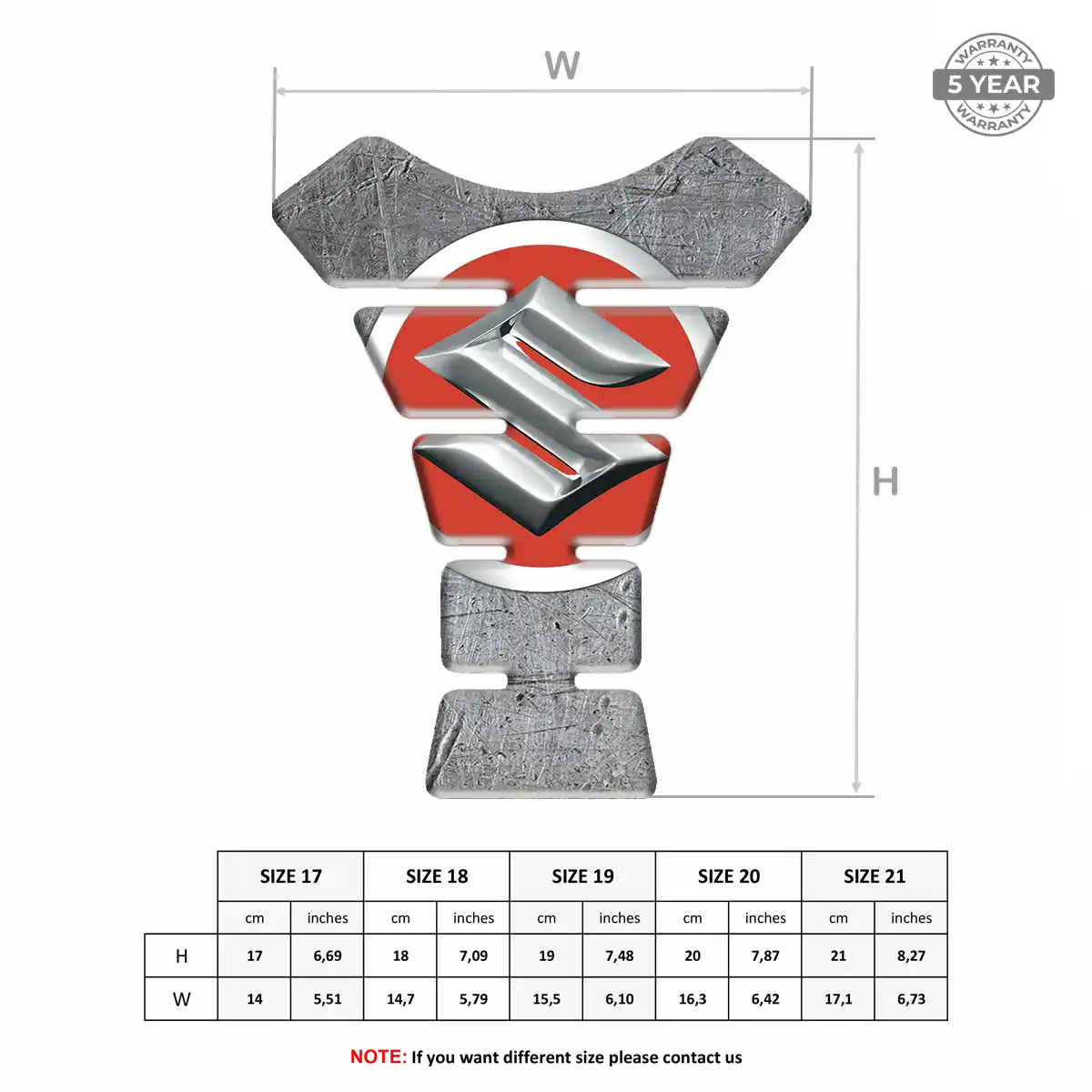 Suzuki Tank Guard Fuse Exclusive Series