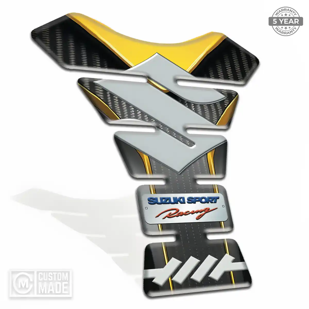 Suzuki Tank Guard Fuse Motorbike Sleek Style