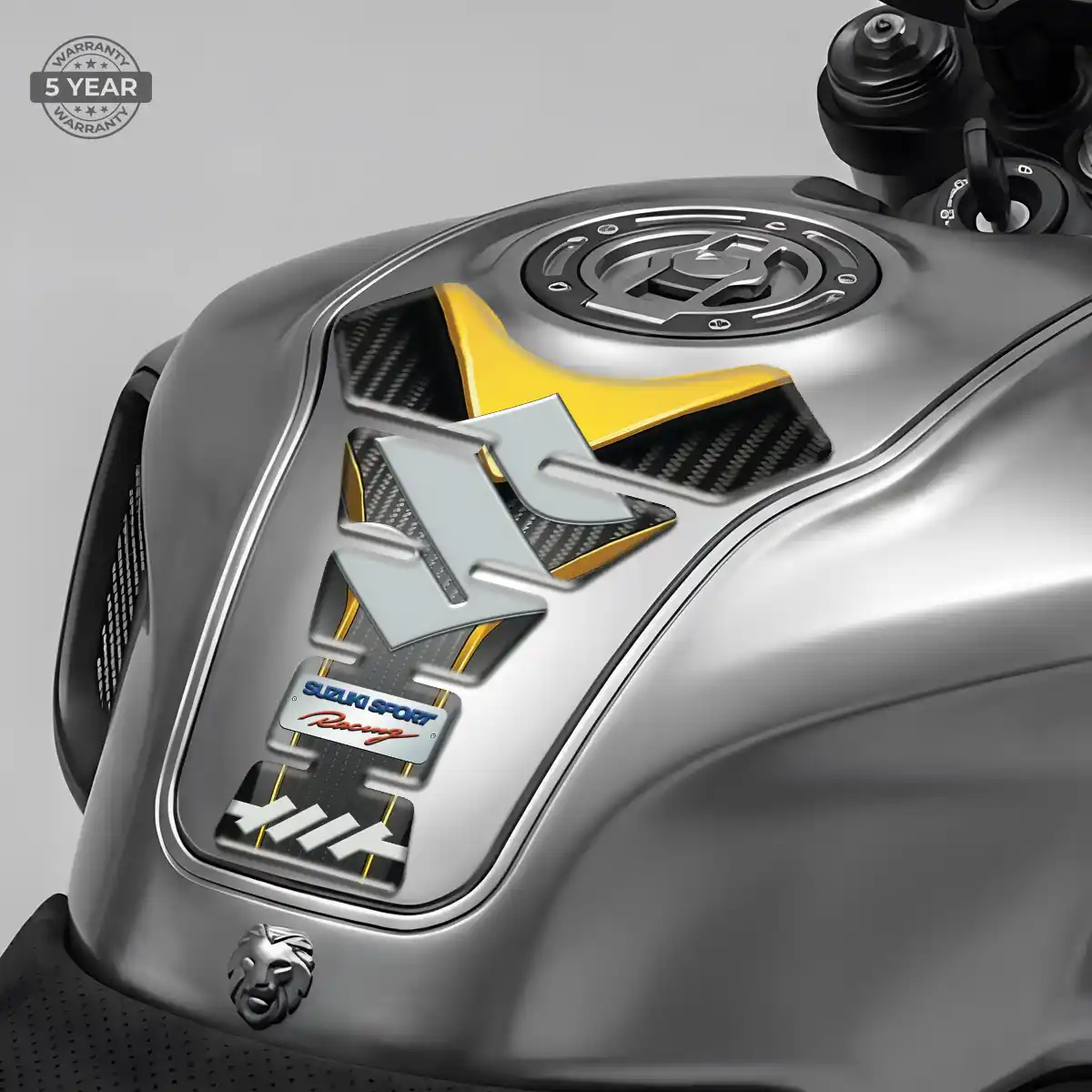 Suzuki Tank Guard Fuse Motorbike Sleek Style