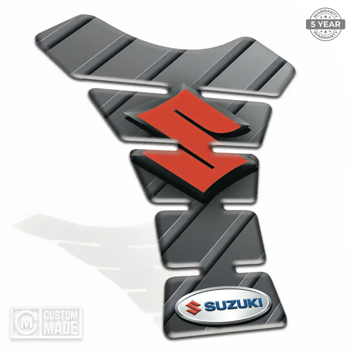 Suzuki Tank Guard Fuse Motorcycle Refined Design