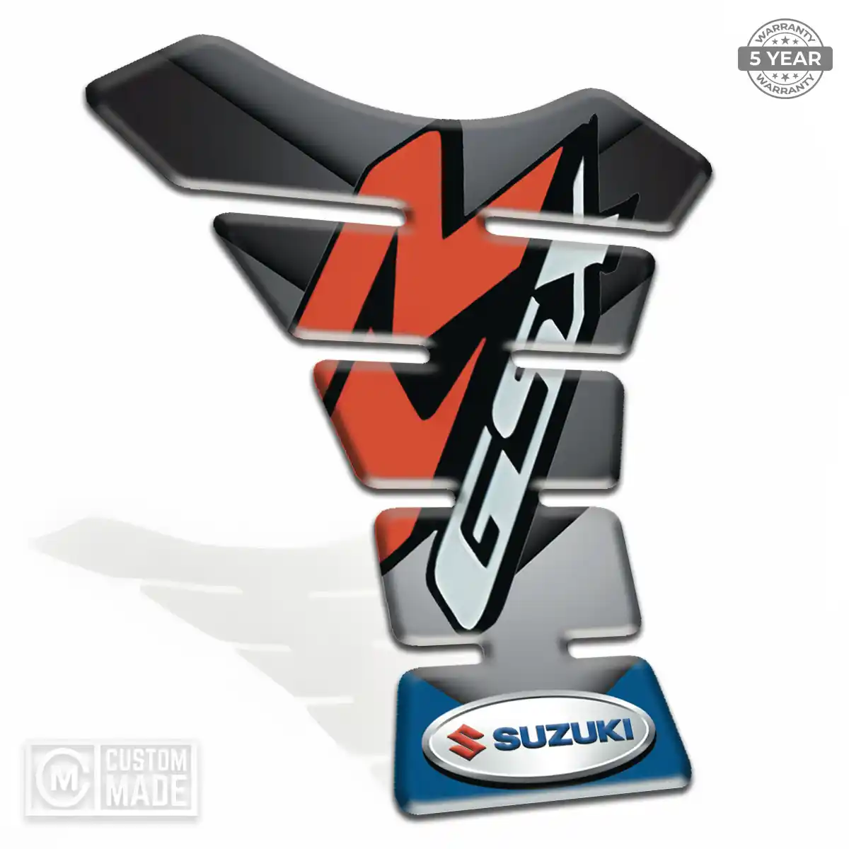 Suzuki Tank Guard Motorbike Sleek Style