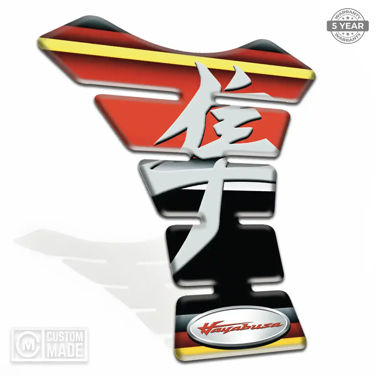 Suzuki Tank Guard Pad Motorbike Sleek Style
