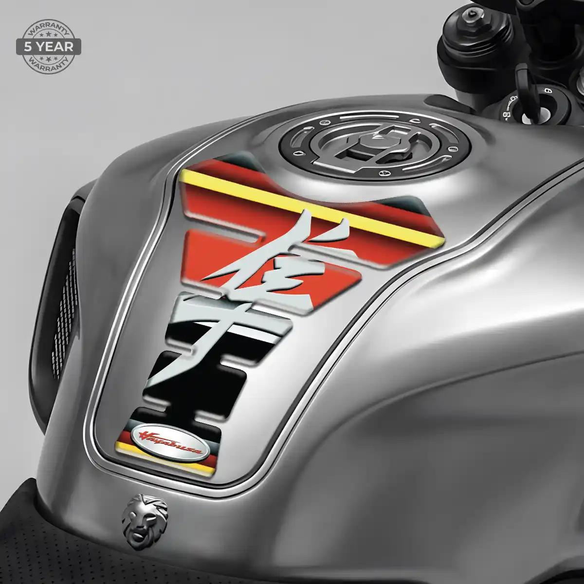 Suzuki Tank Guard Pad Motorbike Sleek Style