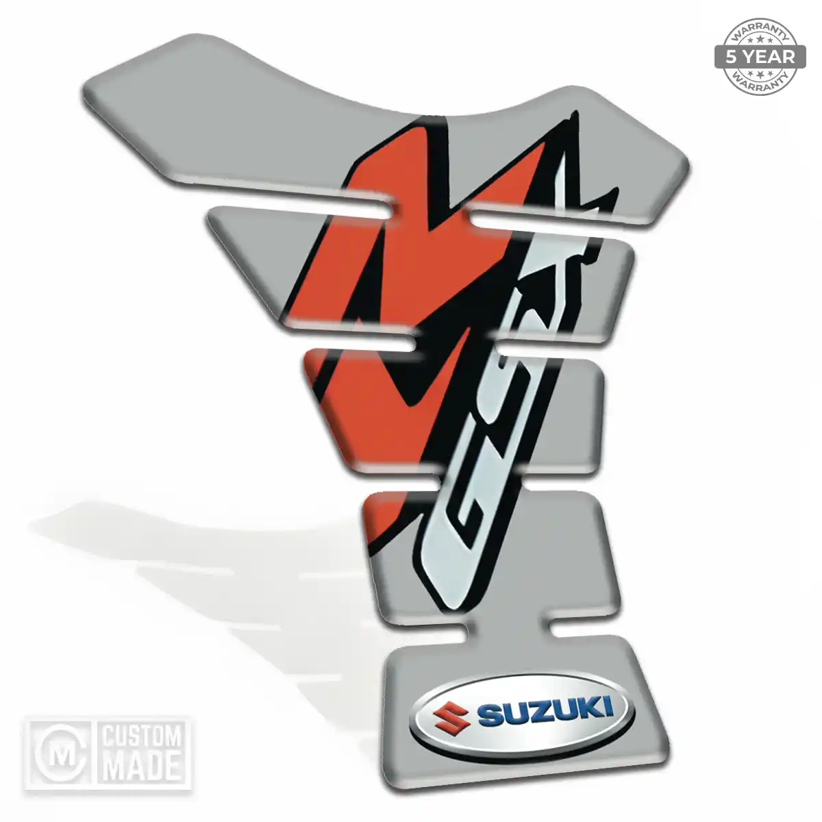 Suzuki Tank Guard Pad Motorcycle Sleek Style