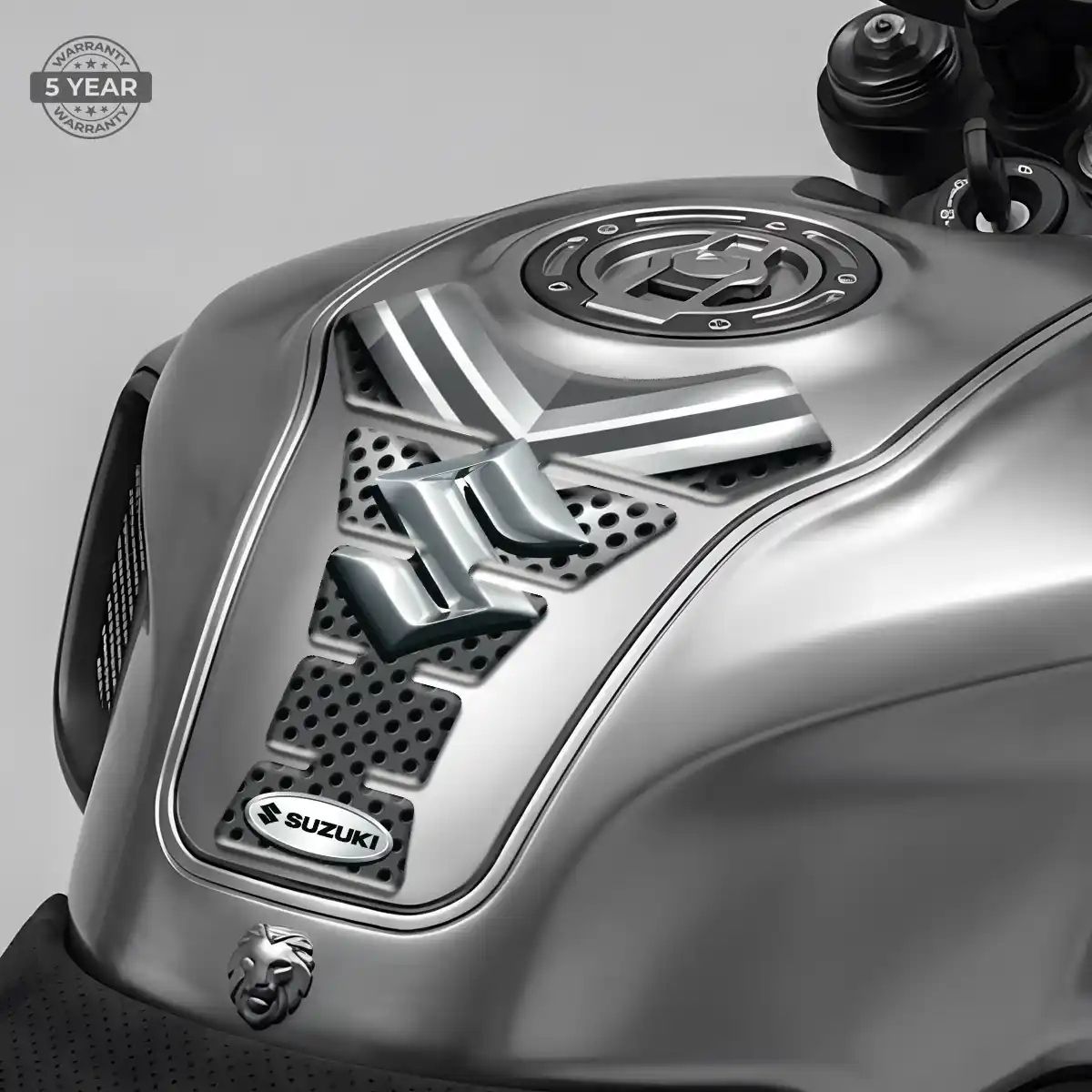 Suzuki Tank Guard Pad Refined Design