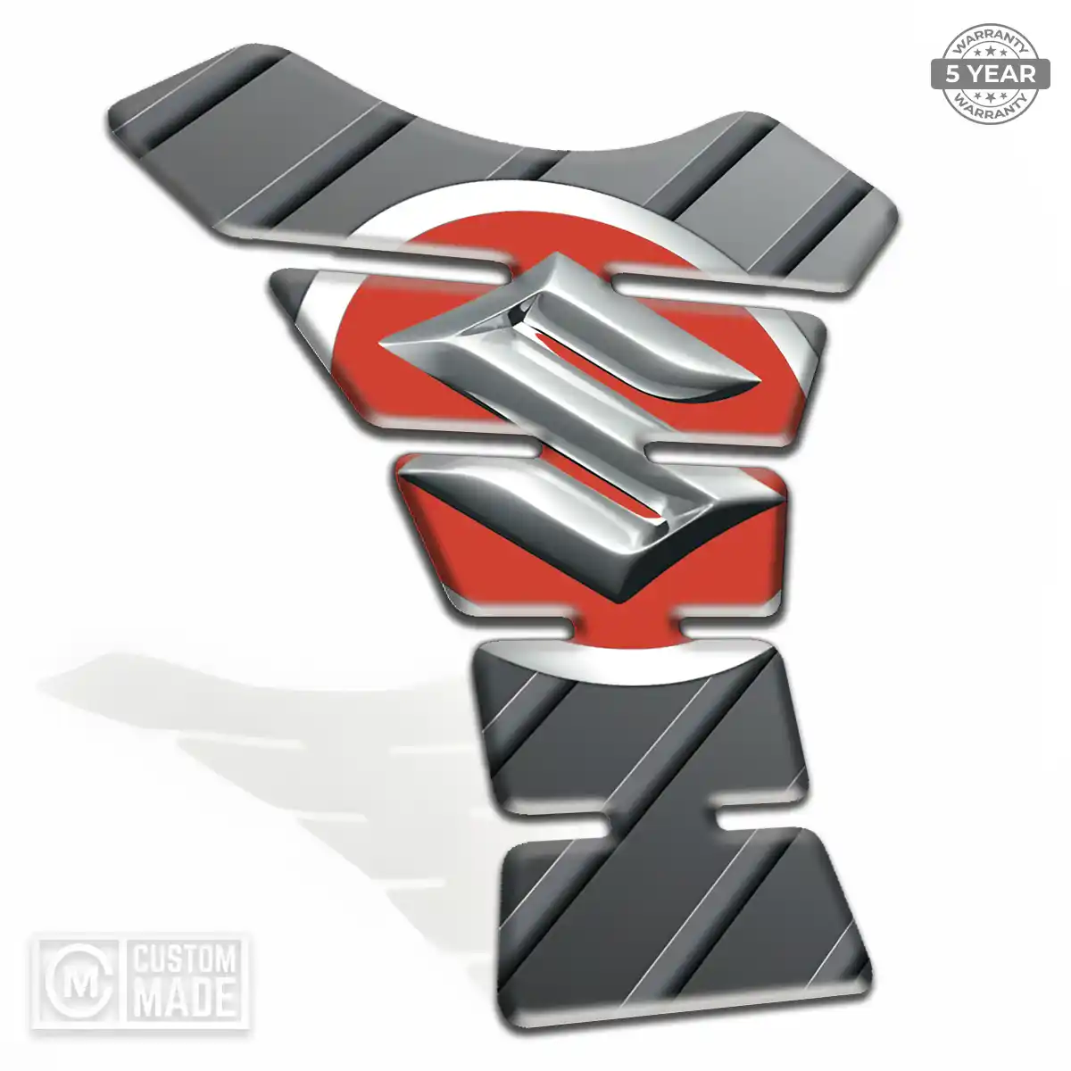Suzuki Tank Guard Pads Motorbike Refined Design