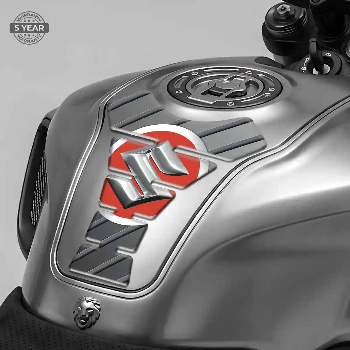 Suzuki Tank Guard Pads Motorbike Refined Design