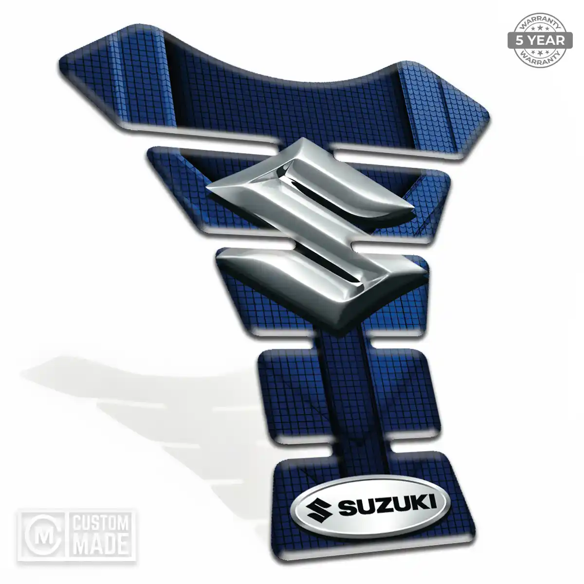 Suzuki Tank Guard Pads Motorcycle Refined Design