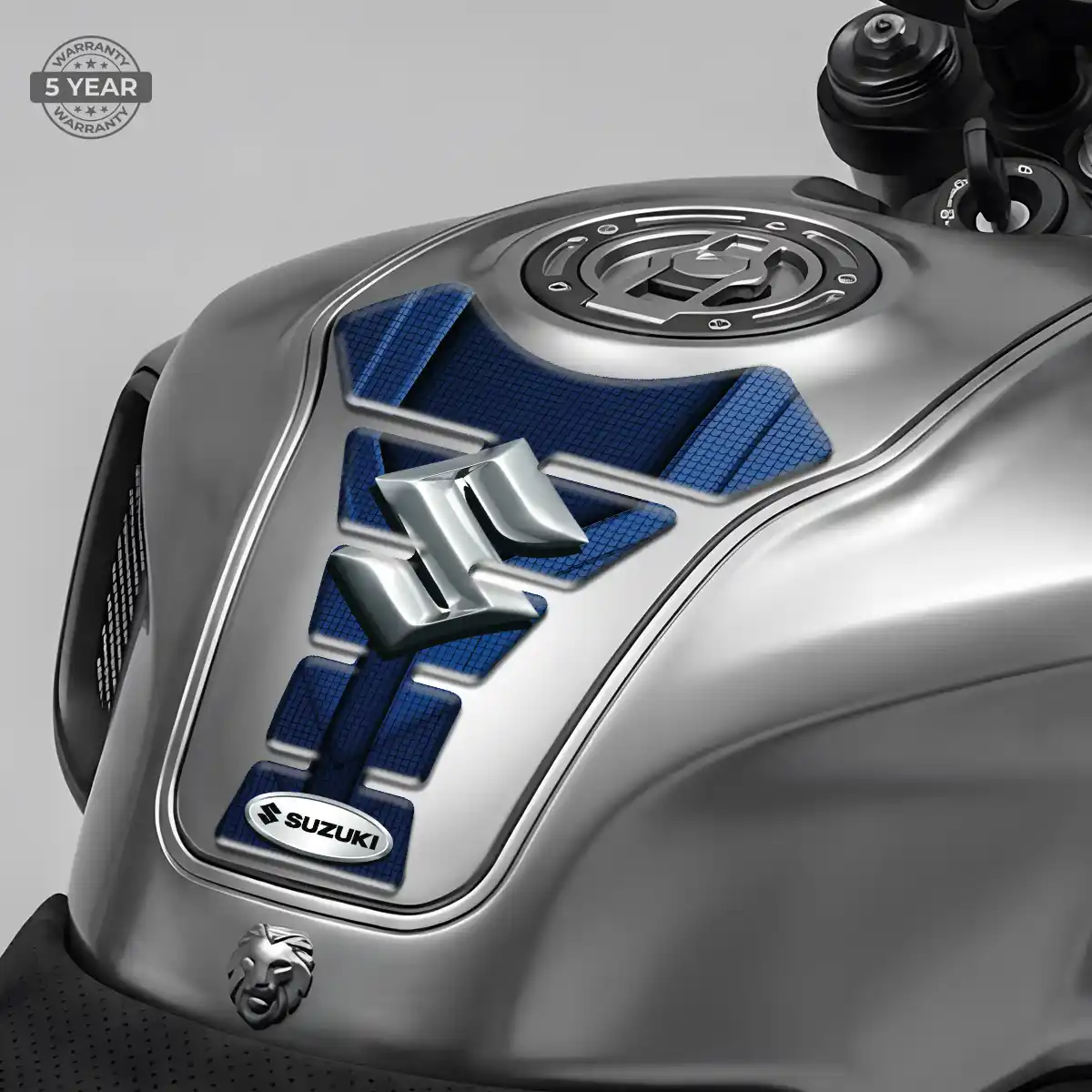Suzuki Tank Guard Pads Motorcycle Refined Design