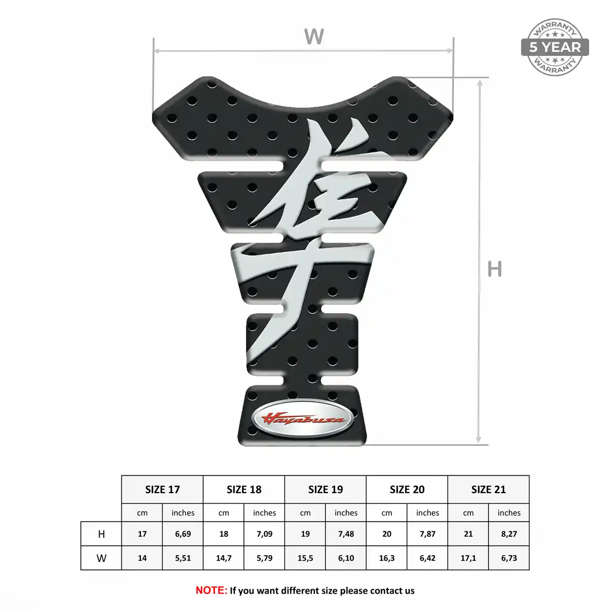 Suzuki Tank Guard Pads Prestige Line
