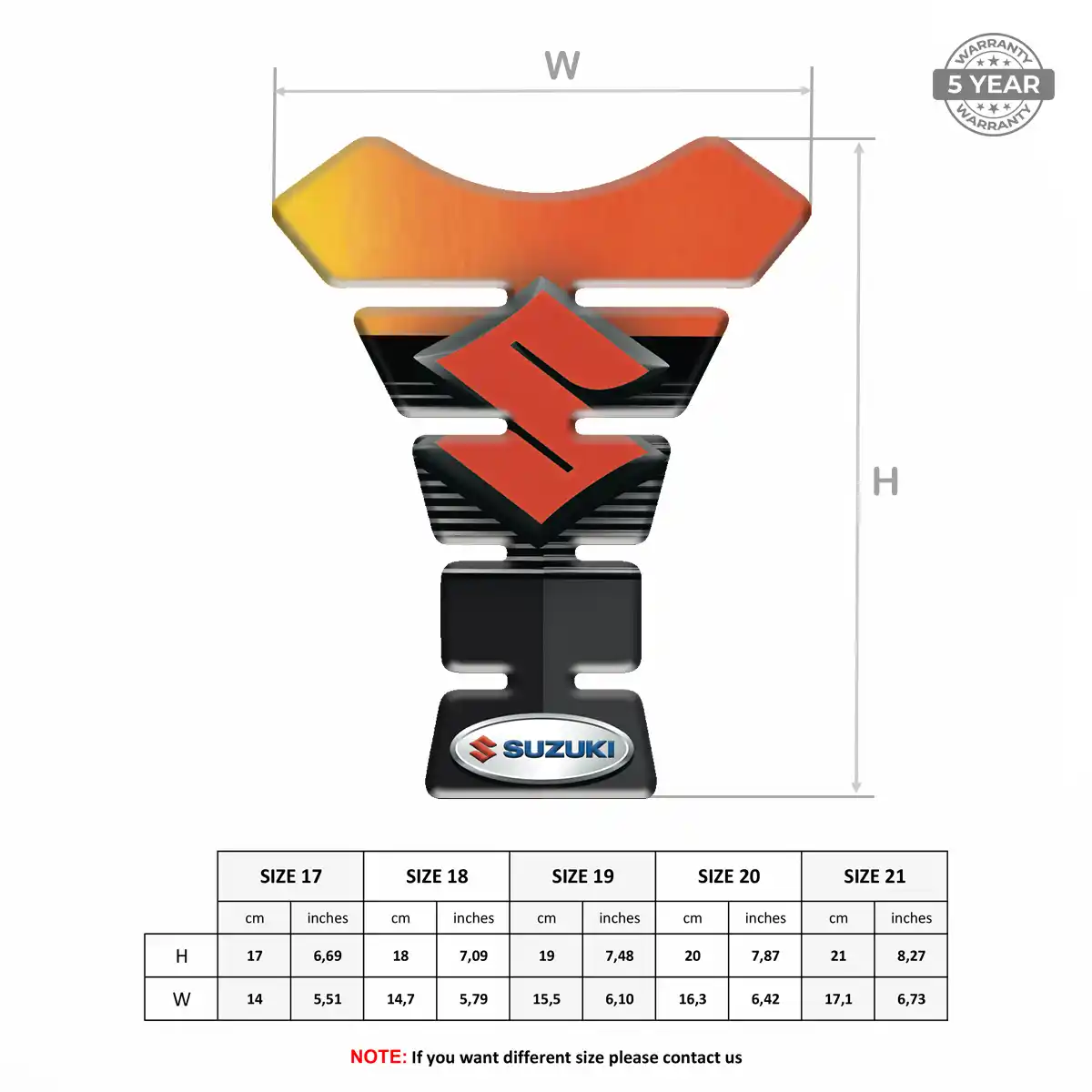 Suzuki Tank Guard Pads Superior Craft