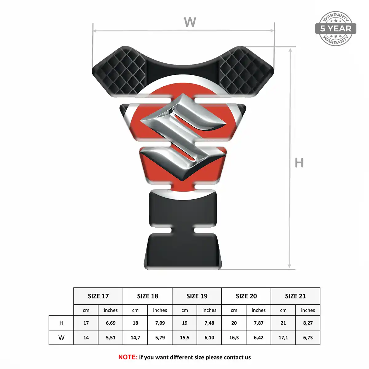 Suzuki Tank Guard Prime Quality