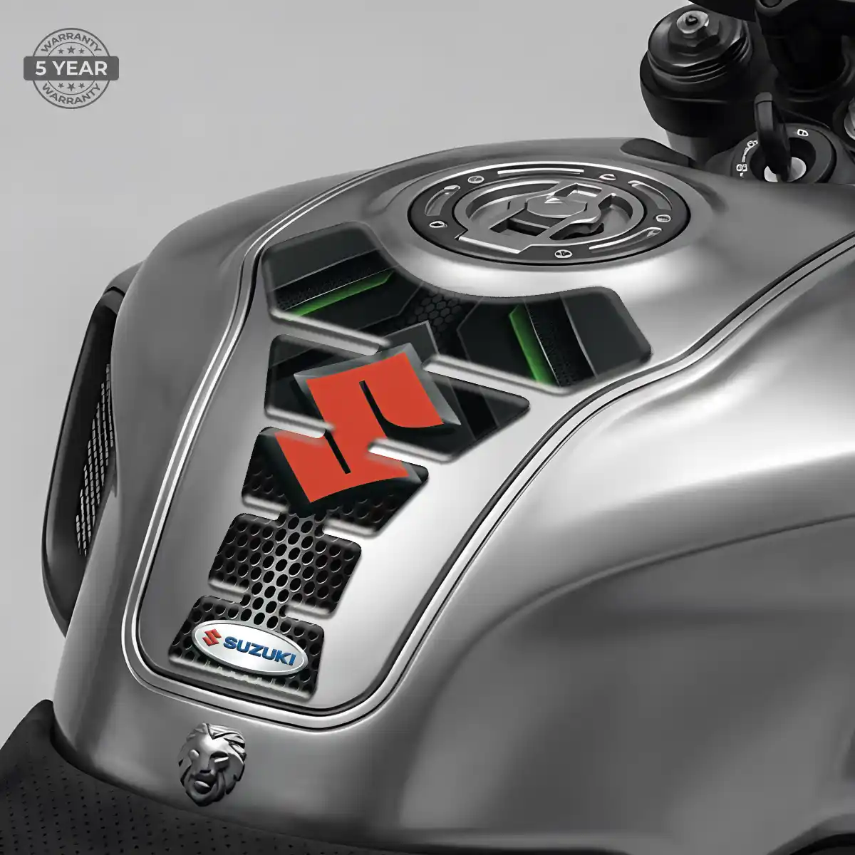 Suzuki Tank Guard Protector Motorbike Elite Finish