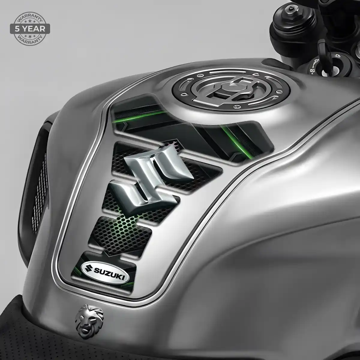Suzuki Tank Guard Protector Motorbike Refined Design