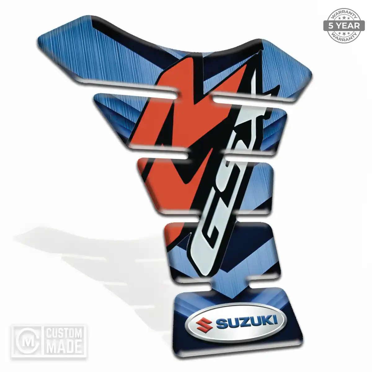 Suzuki Tank Guard Protector Motorbike Sleek Style