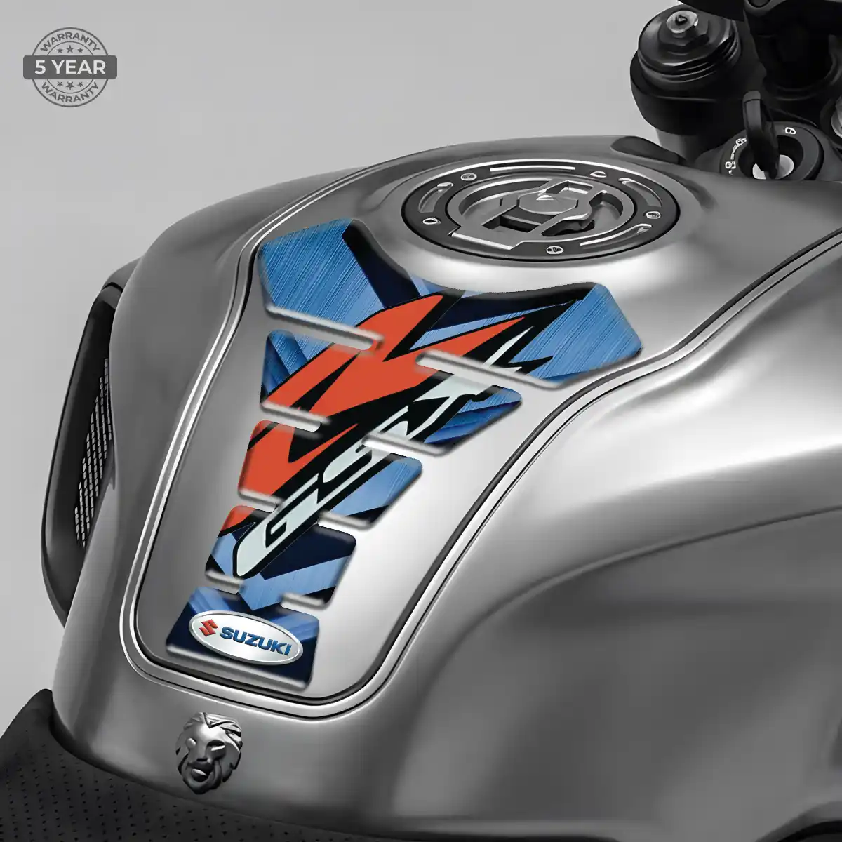 Suzuki Tank Guard Protector Motorbike Sleek Style