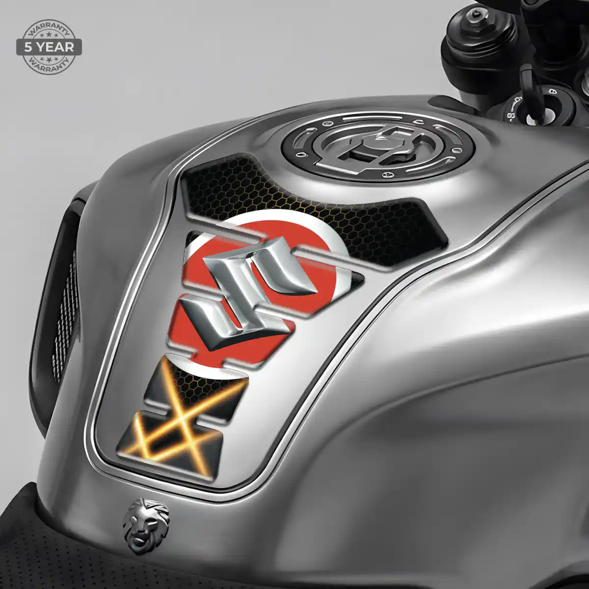 Suzuki Tank Guard Protector Motorcycle Elite Finish