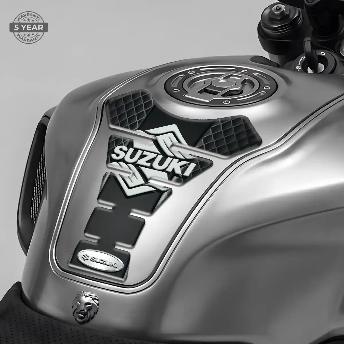 Suzuki Tank Guard Protector Motorcycle Refined Design