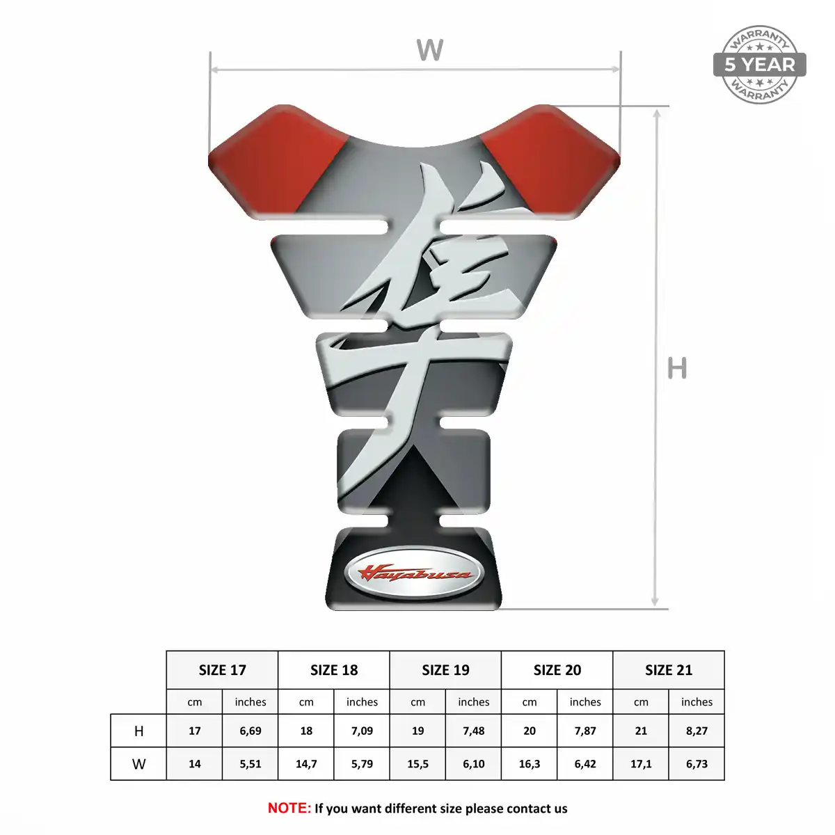 Suzuki Tank Guard Protector Refined Design