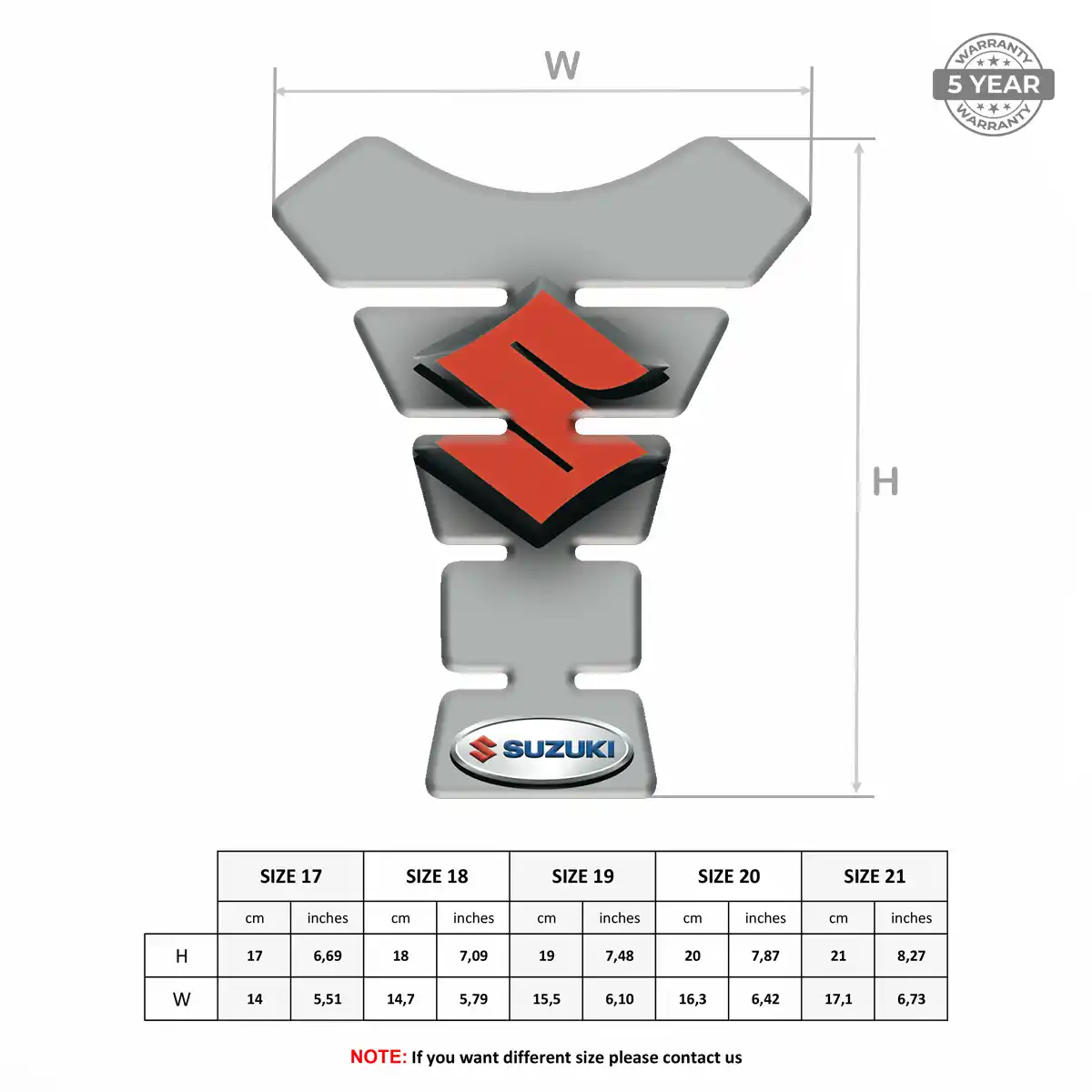Suzuki Tank Guards Motorbike Elite Edition