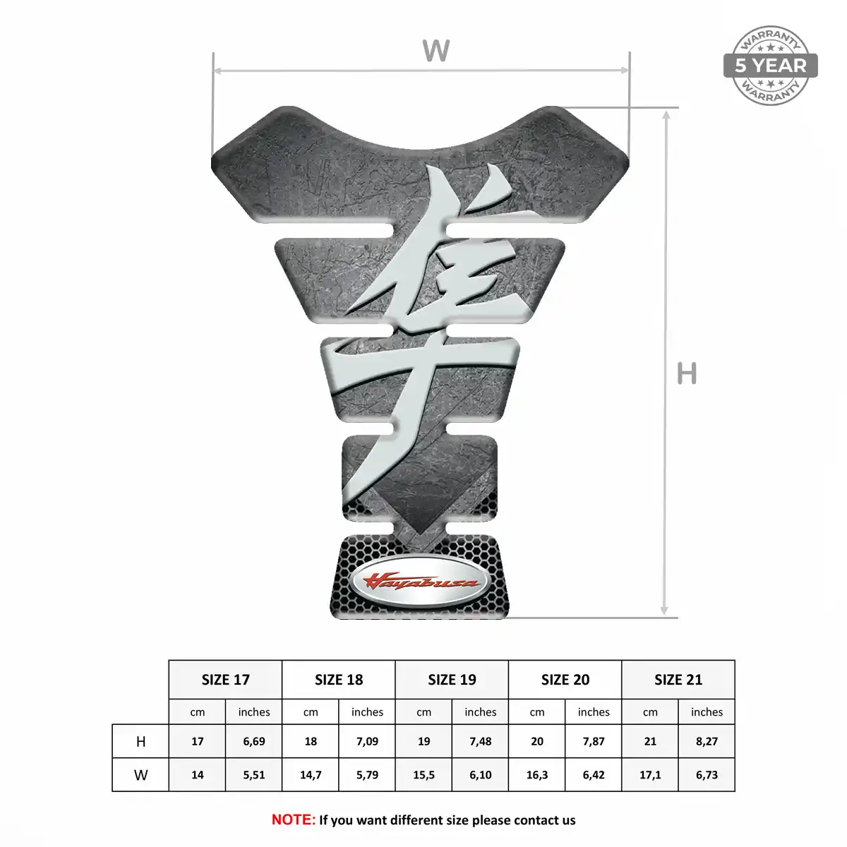 Suzuki Tank Guards Motorbike Signature Grade