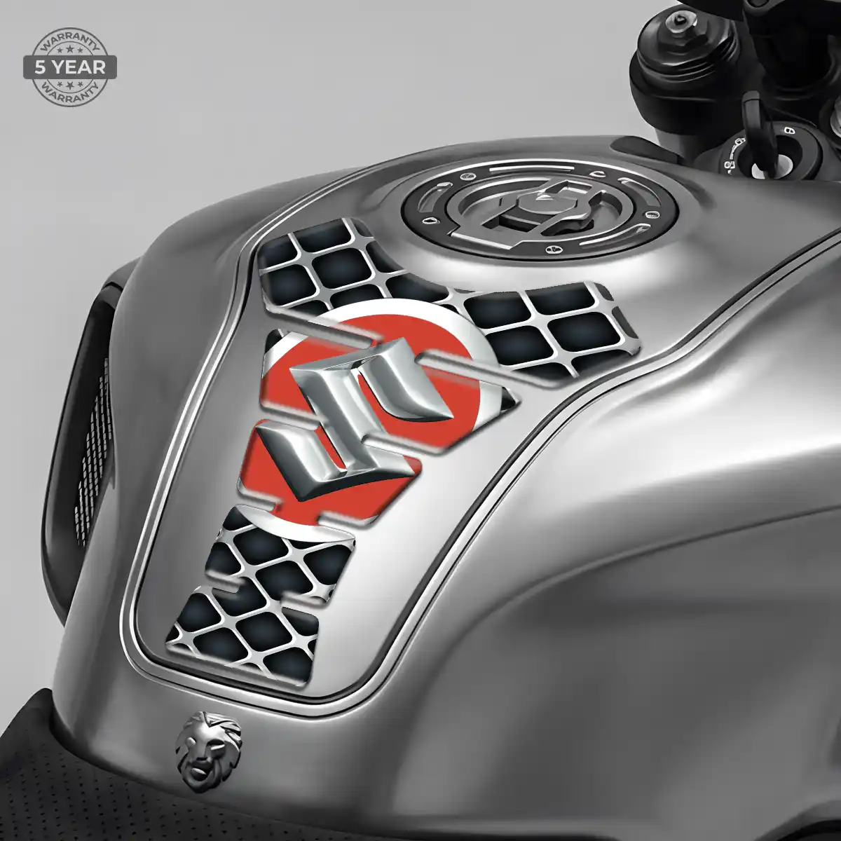 Suzuki Tank Guards Motorbike Sleek Style