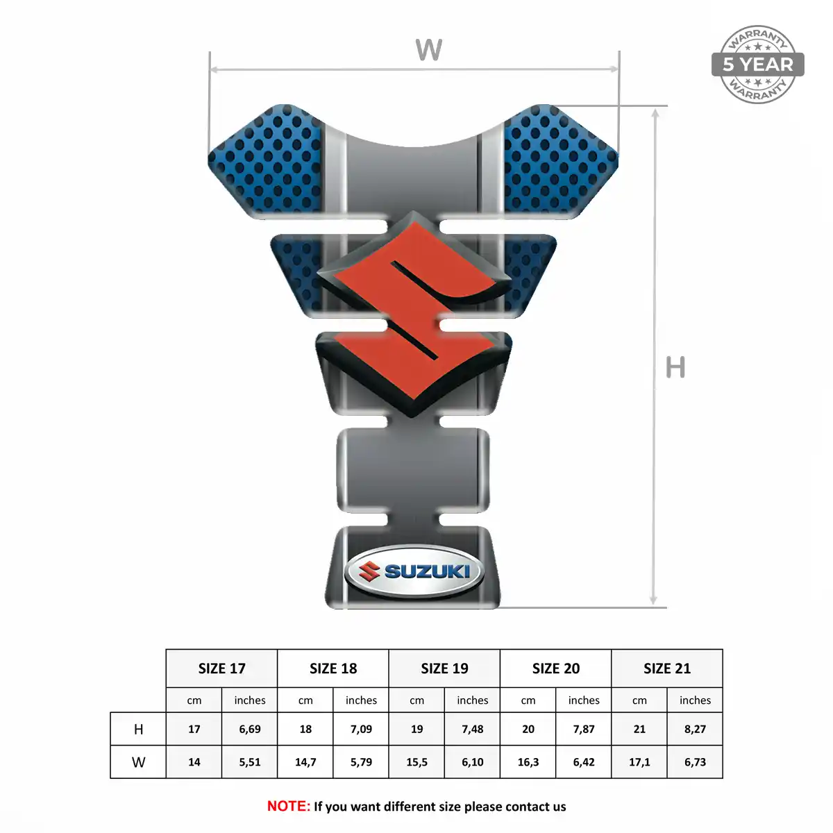 Suzuki Tank Guards Prestige Line