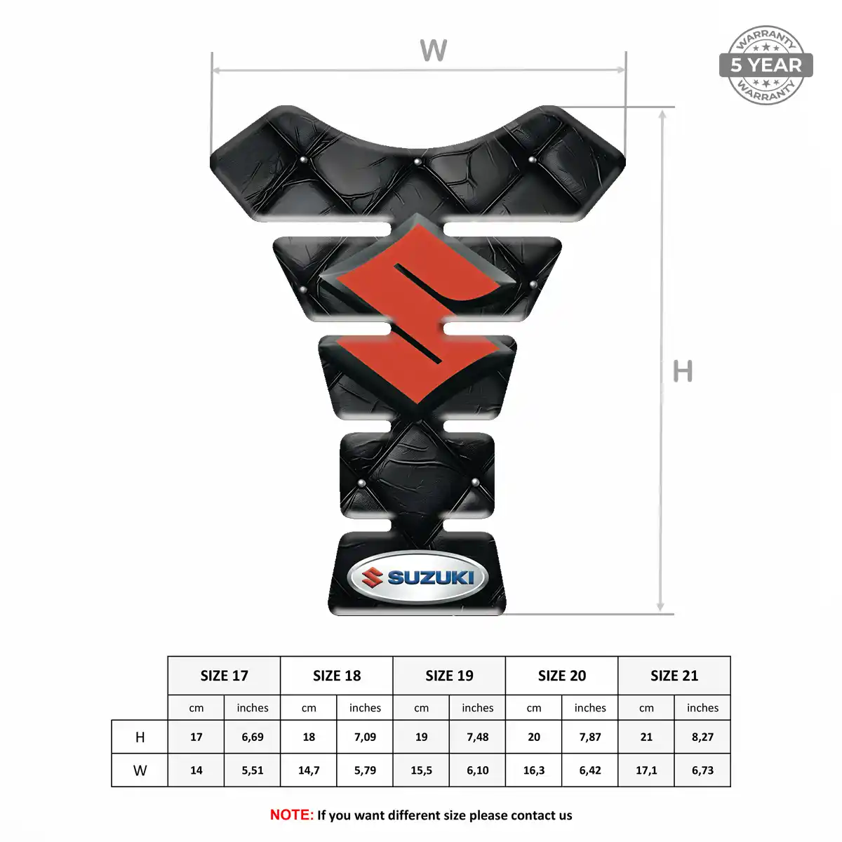Suzuki Tank Guards Prime Quality