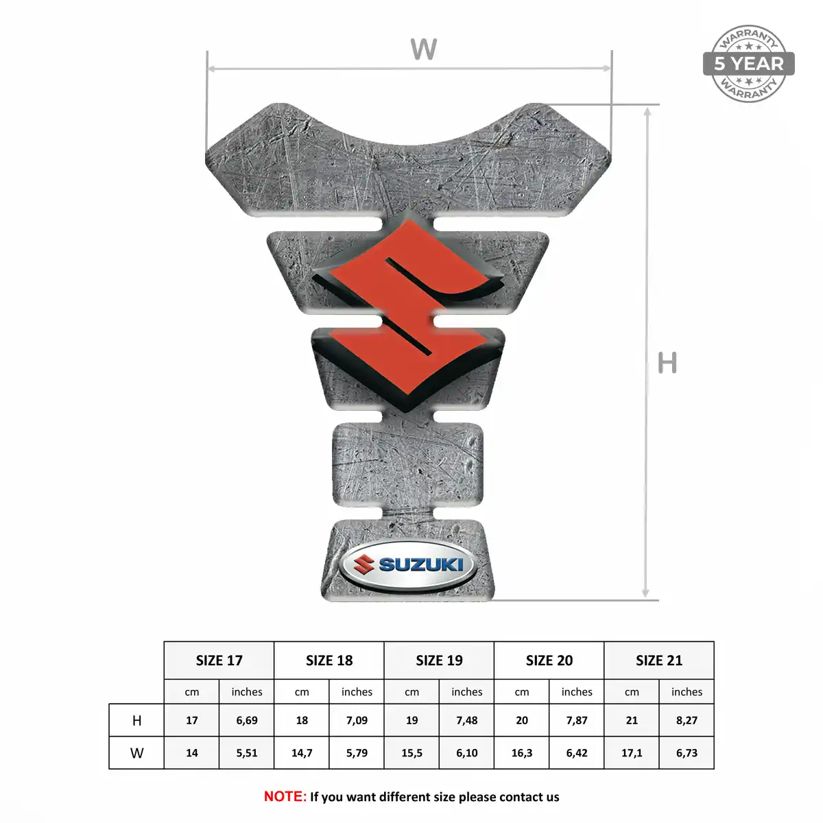 Suzuki Tank Guards Superior Craft