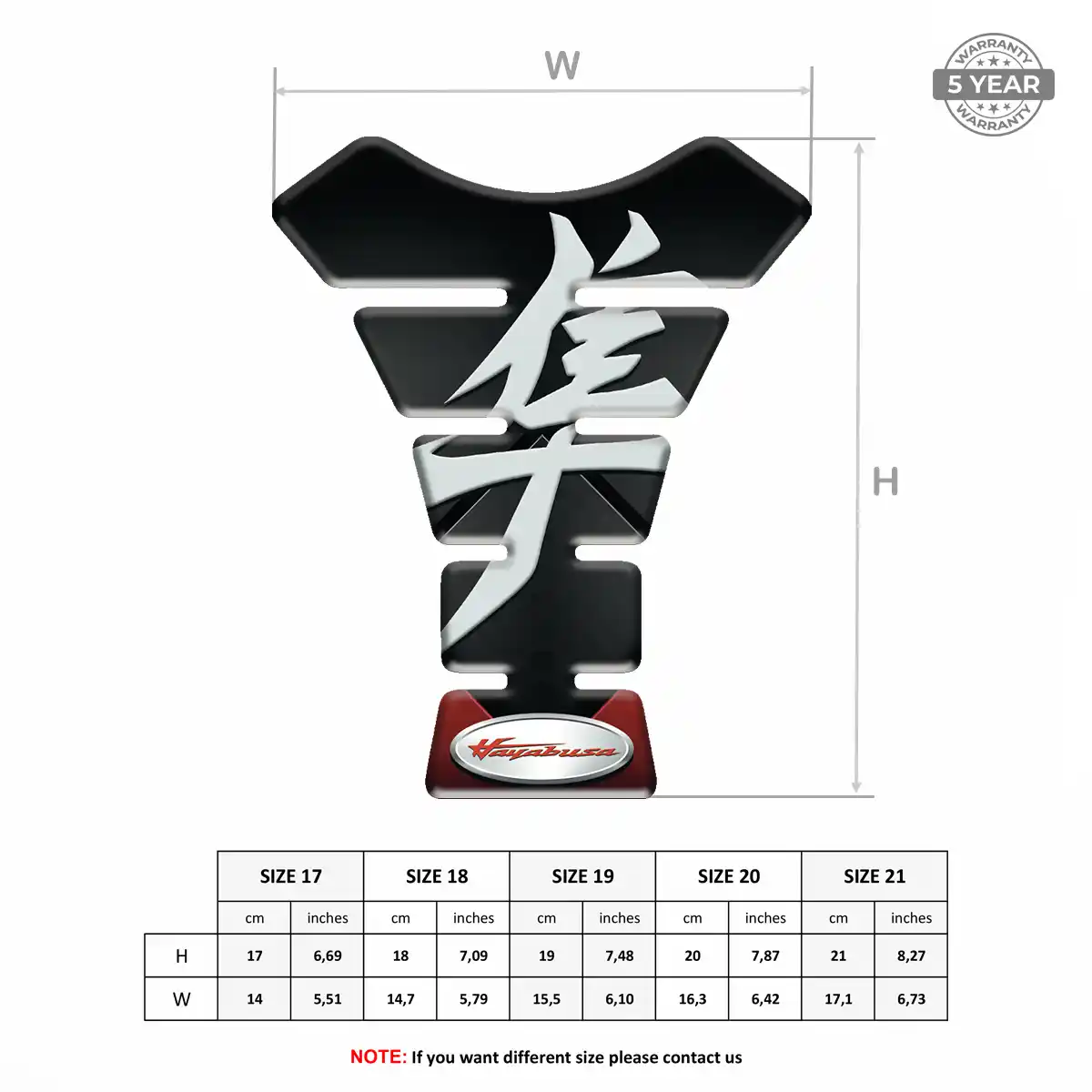 Suzuki Tank Knee Pad Deluxe Edition