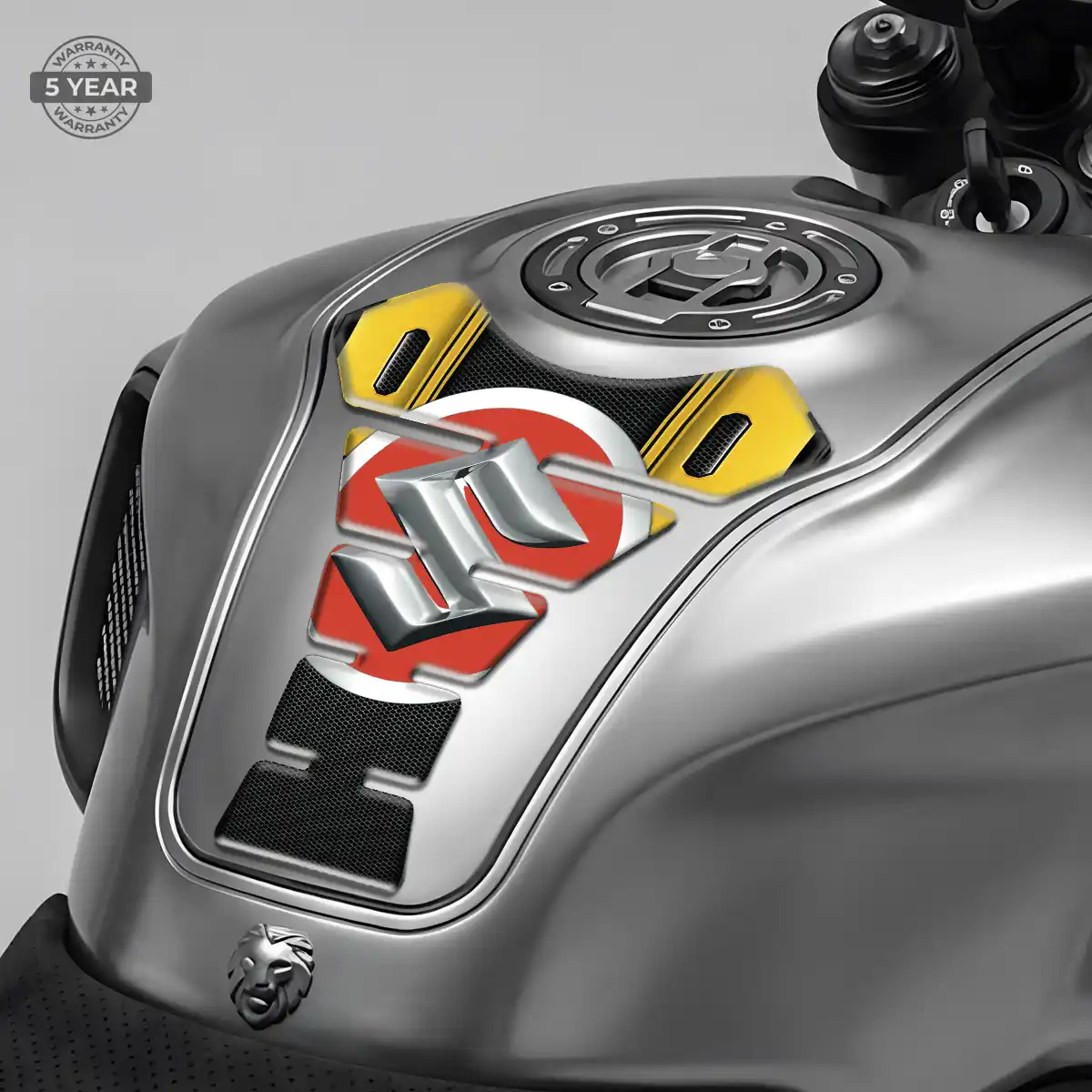Suzuki Tank Knee Pad Sleek Style