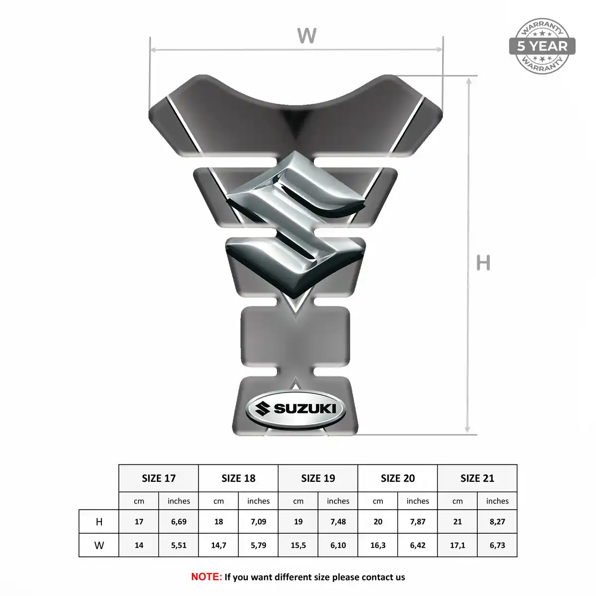 Suzuki Tank Pad Exclusive Series