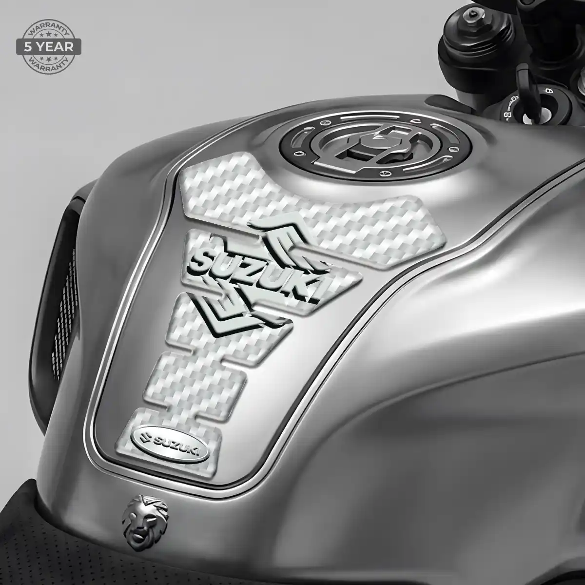 Suzuki Tank Pad Fuse Motorbike Refined Design