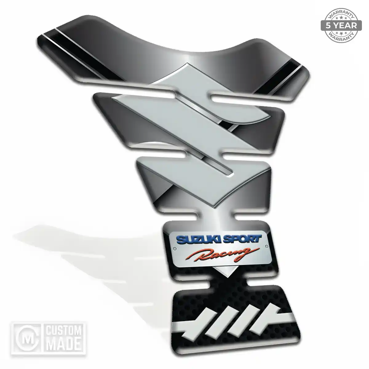 Suzuki Tank Pad Fuse Motorcycle Elite Finish