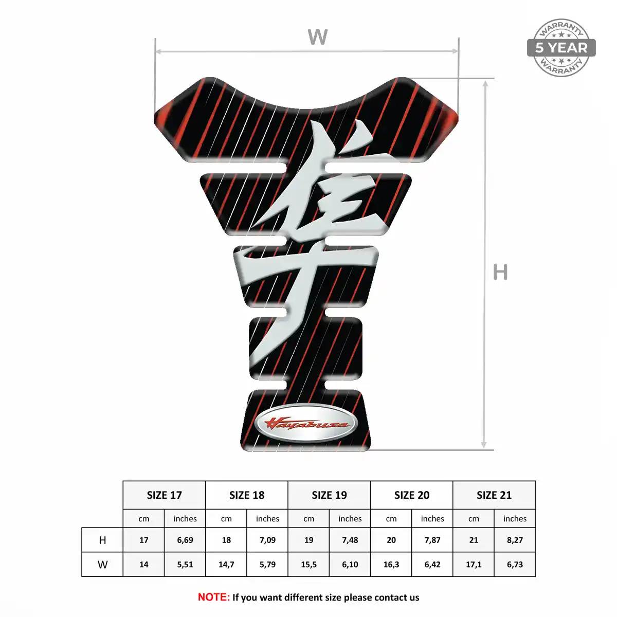 Suzuki Tank Pad Guard Motorbike Prime Quality