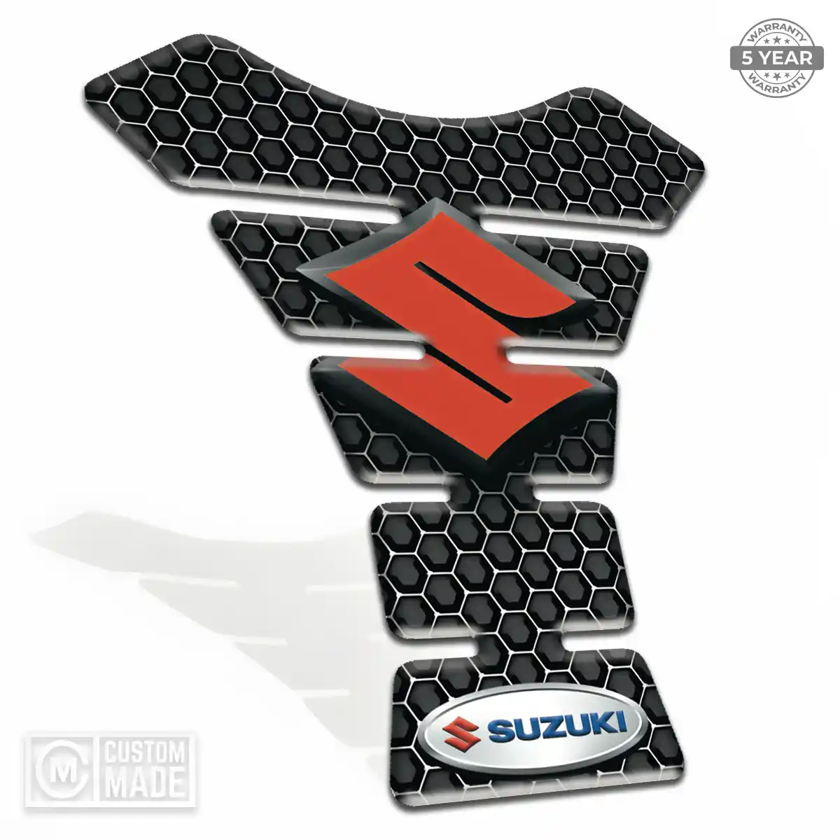 Suzuki Tank Pad Guard Motorbike Refined Design
