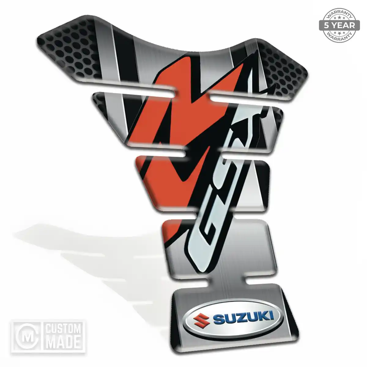 Suzuki Tank Pad Guard Motorbike Sleek Style