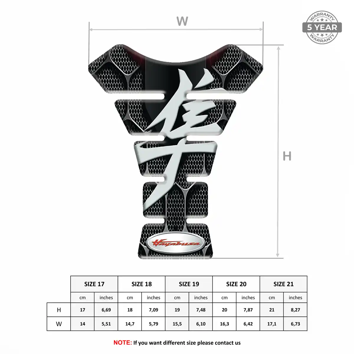 Suzuki Tank Pad Guard Prestige Line