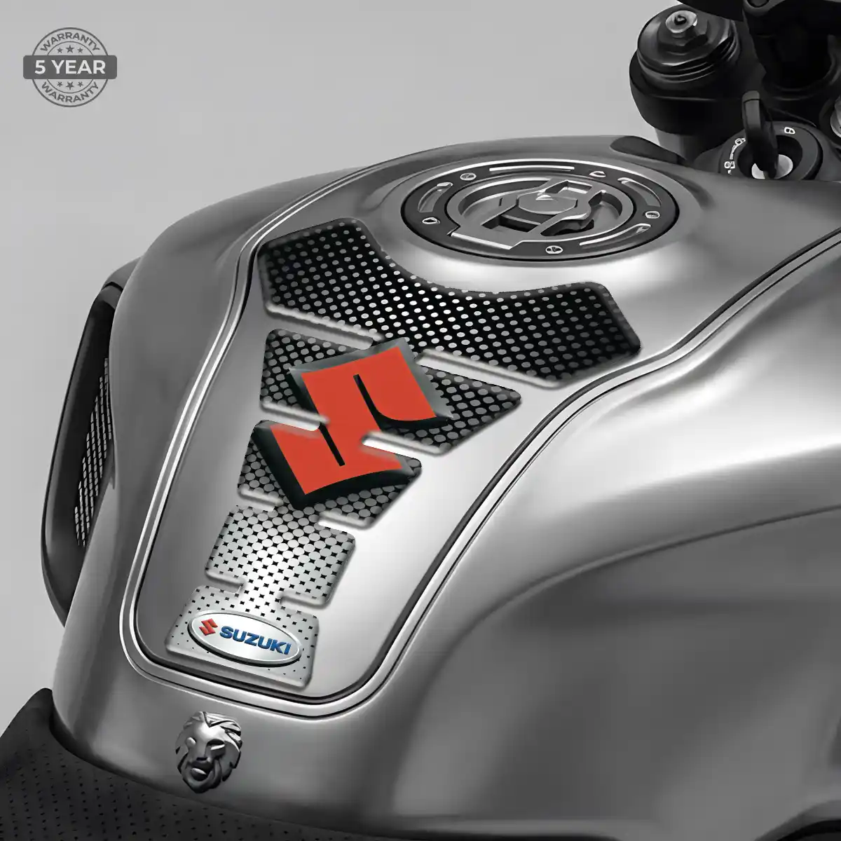 Suzuki Tank Pad Guard Refined Design